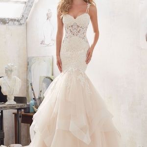 Morilee by Madeline Garner New York wedding gown🤍